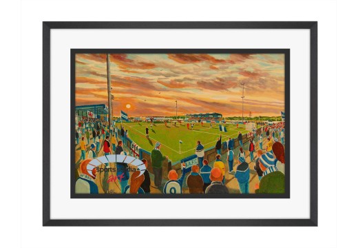 Holker Street Stadium Fine Art Print - Barrow AFC Holker Street Stadium Fine Art Print - Barrow AFC